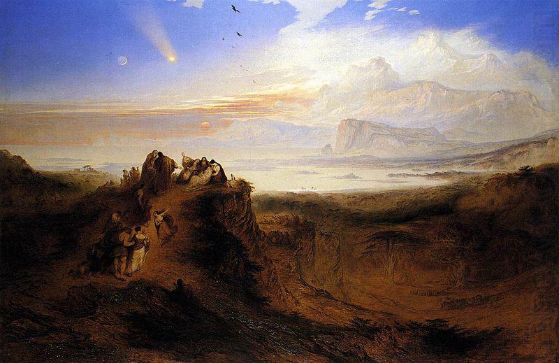 John Martin The Eve of the Deluge china oil painting image